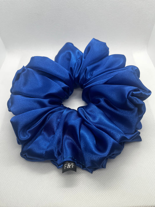 Diana, XXL scrunchie, Royal Blue