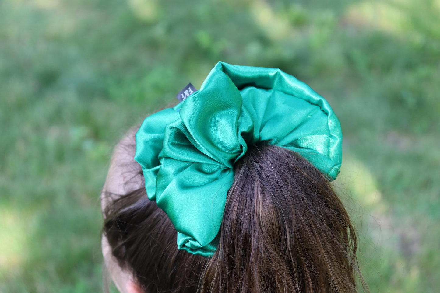 Elfie, XXL scrunchie, Green