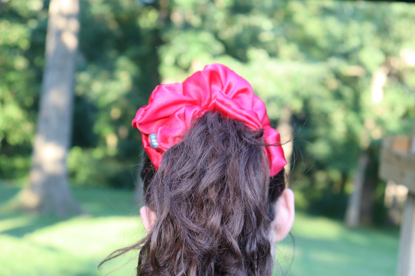 Carmen, XXL scrunchie, Red