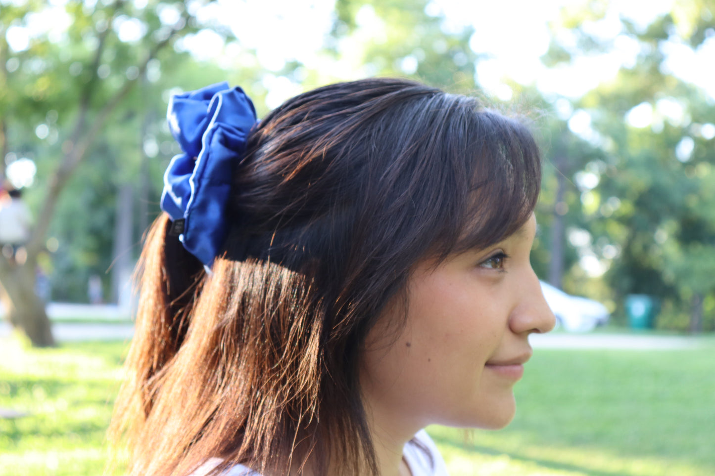Diana, XXL scrunchie, Royal Blue
